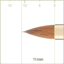 NL-9:リップブラシ毛丈